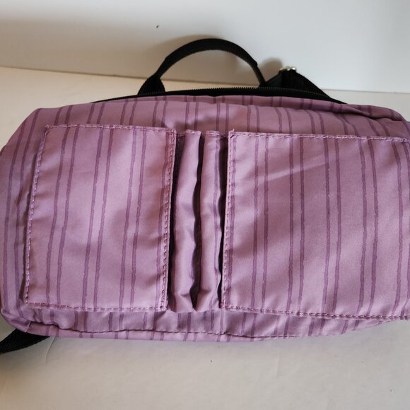 Ladies Nylon Multi Pockets Compartments  Beside-U purse bag tote - new unused - Picture 12 of 16